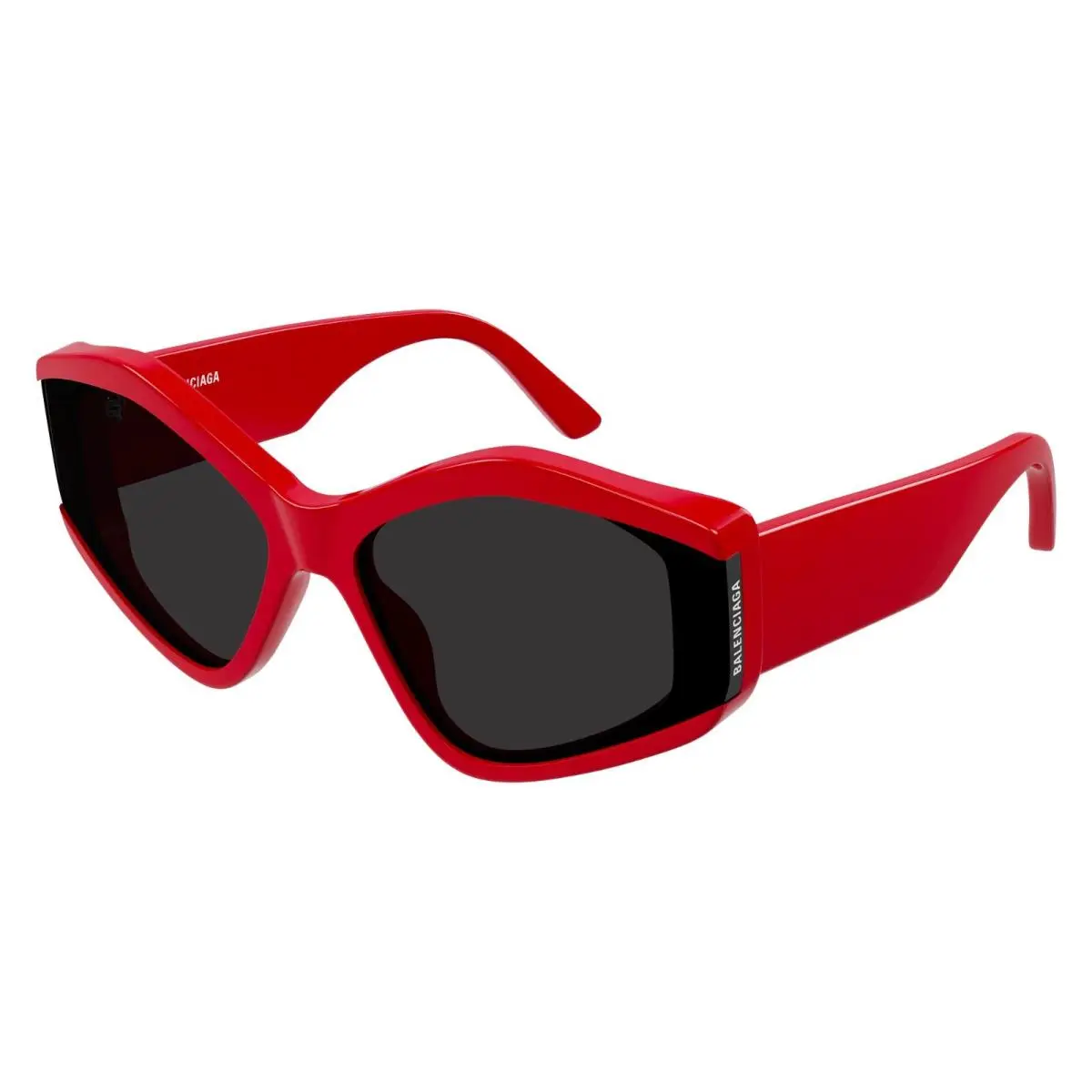 BB0302S Red/grey 004 Sunglasses by Balenciaga