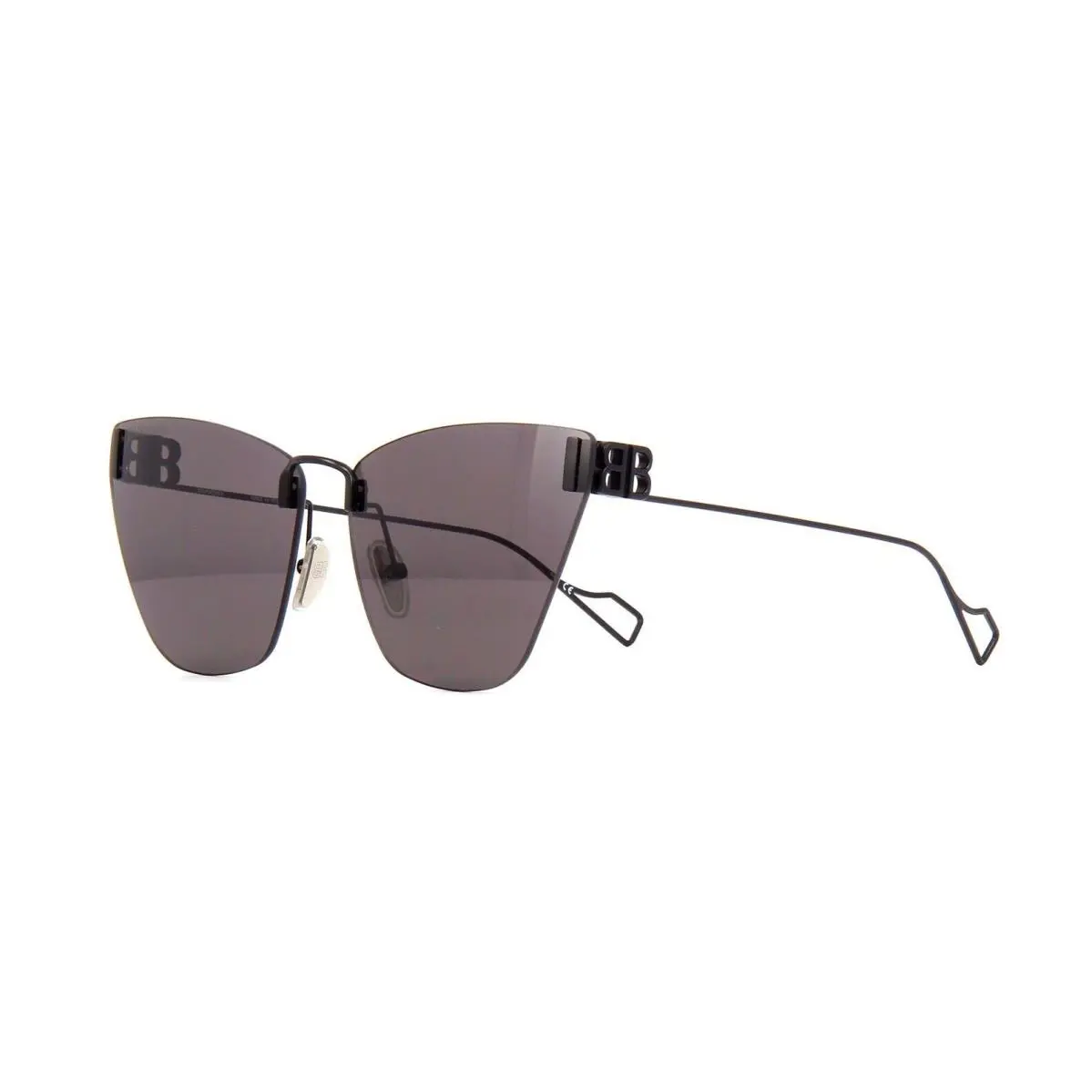 Balenciaga BB0111S Black/grey 001 Sunglasses