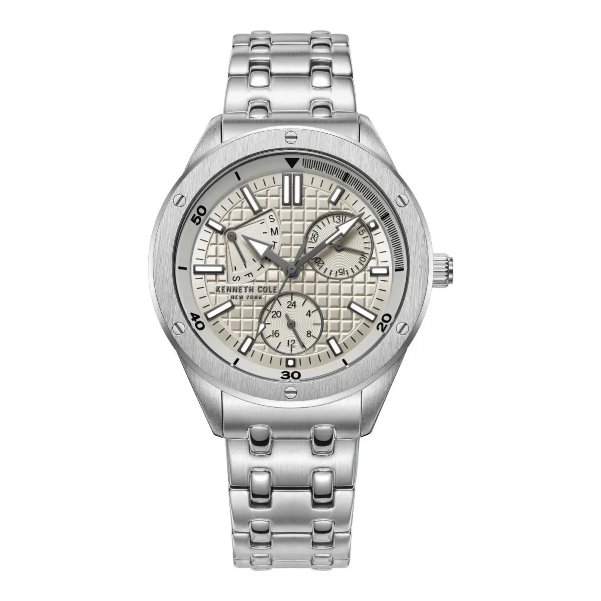 Kenneth Cole York Women`s Multifunction Watch Stainless Strap KCWLK2220201