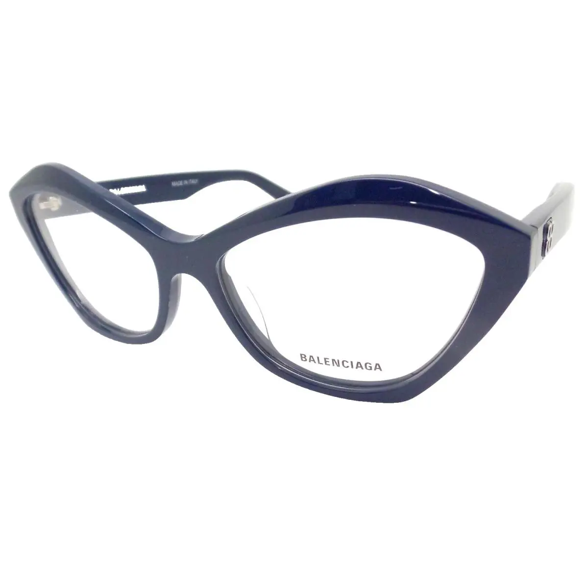 Balenciaga BB0341O 004 Blue 56mm Eyeglass Frame