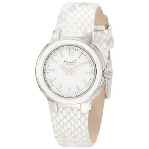 Kenneth Cole York Men`s KC2700 Classic White Analog Dial Enamel Bezel Watch