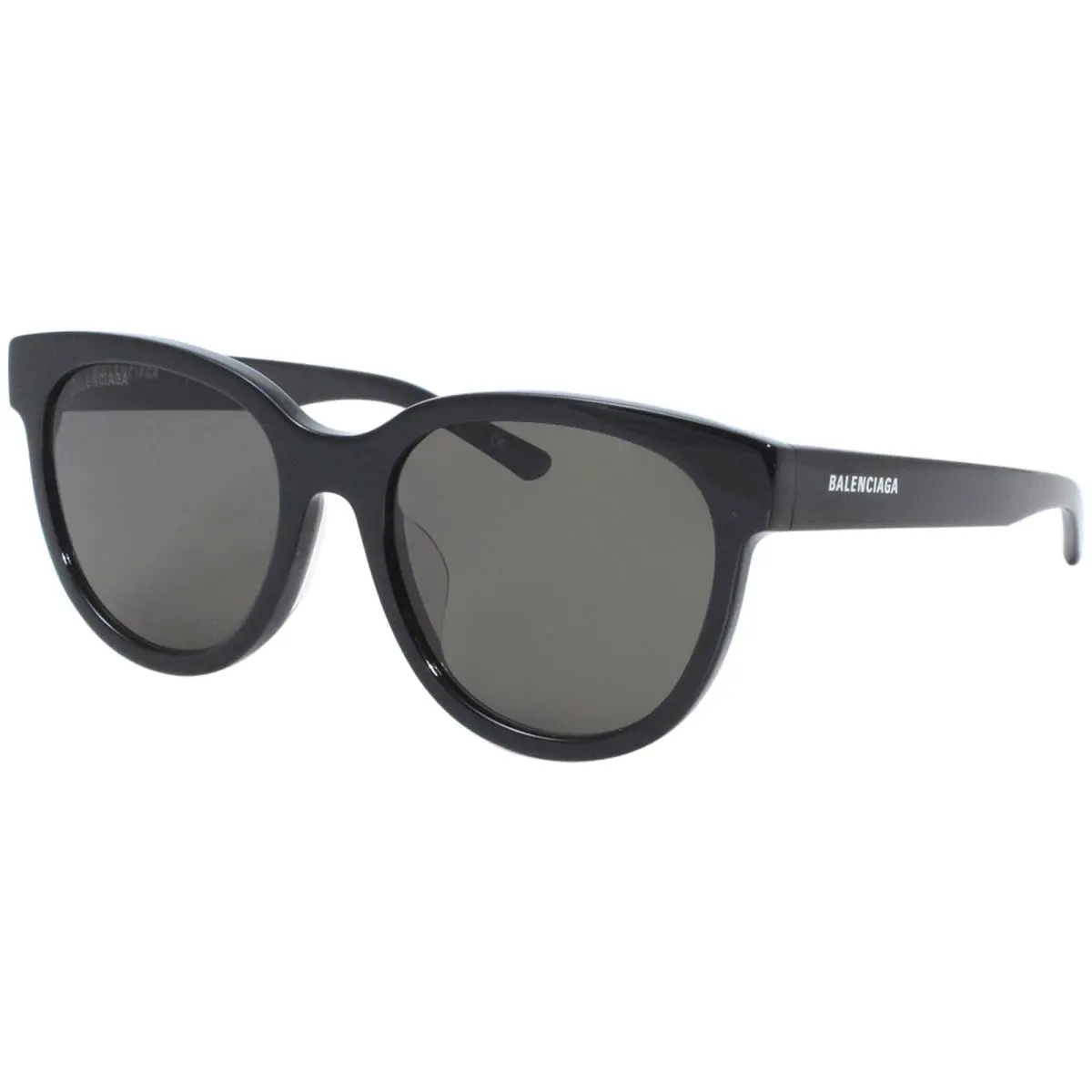 Balenciaga Everyday BB0077SK 006 Sunglasses Women`s Black/grey Polarized Lenses - Frame: Black, Lens: Black