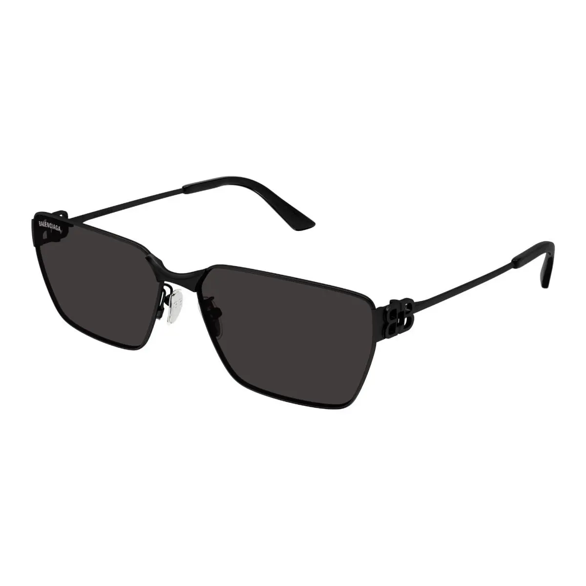 BB0374S Black/dark Grey 001 Sunglasses by Balenciaga