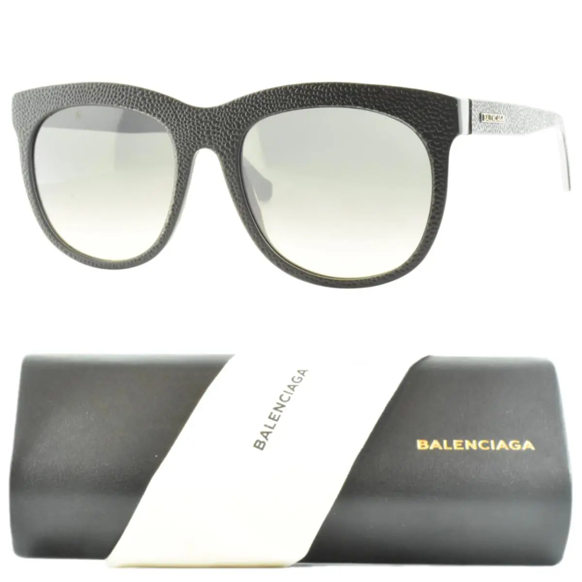 Balenciaga BA 24/S 20B Oval Full Rim Grey Women Sunglasess - Frame: Gray, Lens: Gray