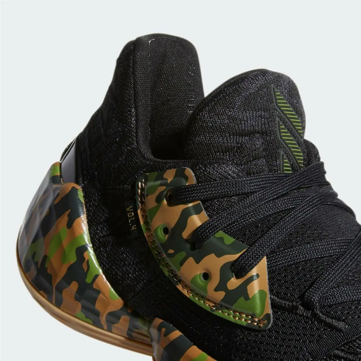 Adidas shoes - Adidas Harden Vol. 4 - Harden - EF1259 - Core Black / Tech Olive / Legend Earth 21