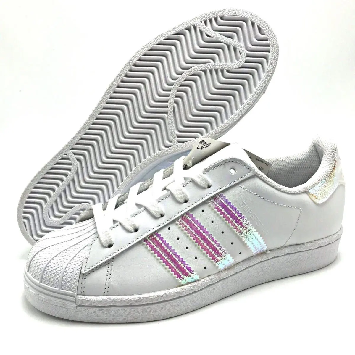 Adidas shoes - Adidas Originals Superstar J - Originals Superstar - FV3139 - CLOUD WHITE/CLOUD WHITE/CLOUD WHITE 6