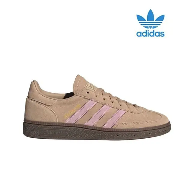 Adidas Handball Spezial Sandstone / Pink Woman Size Width D JI2651 - Beige