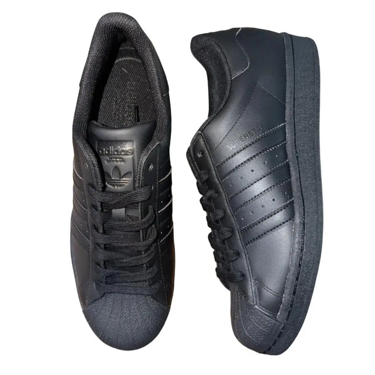 Adidas shoes Superstar - Core Black/Core Black/Core Black 8