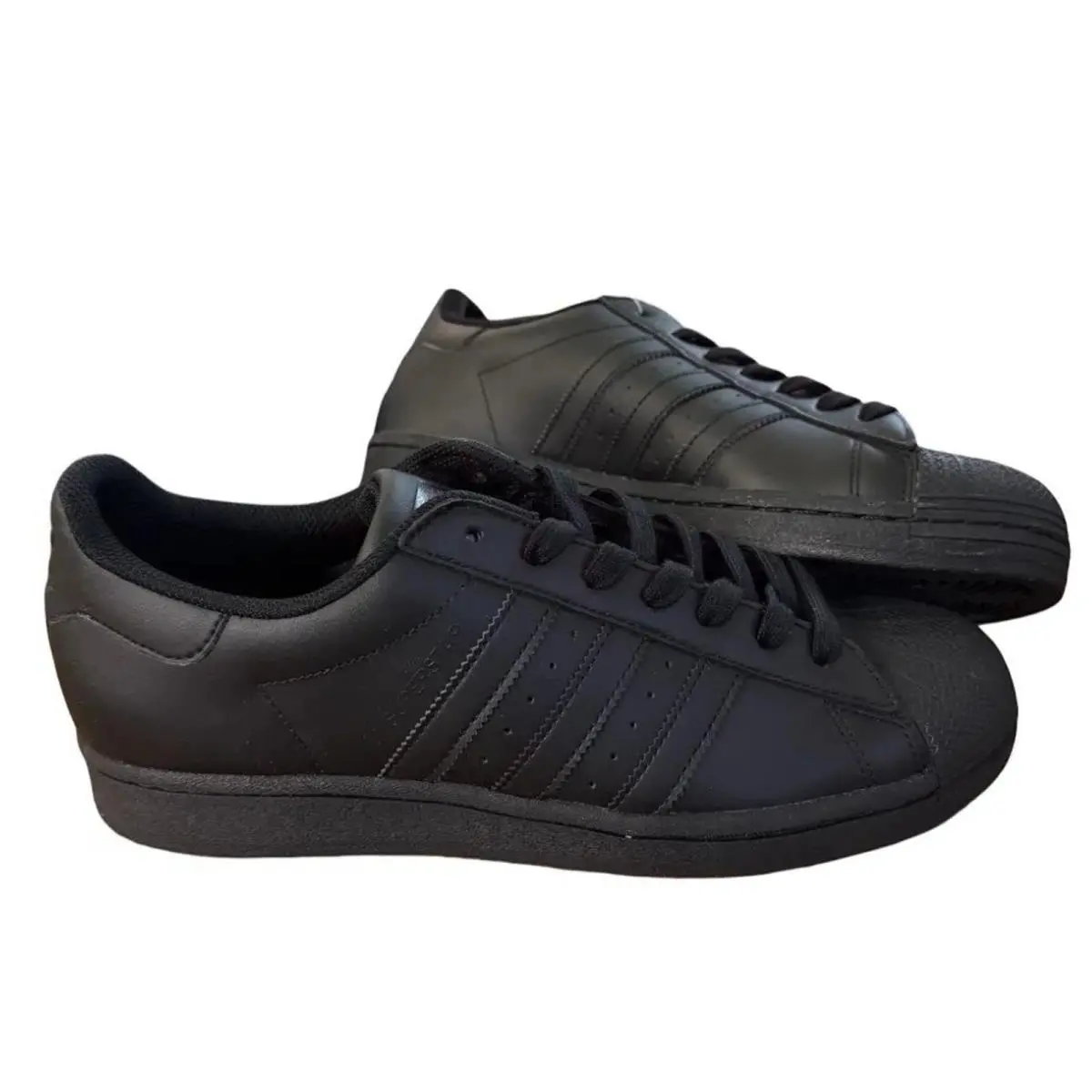 Adidas shoes Superstar - Core Black/Core Black/Core Black 6
