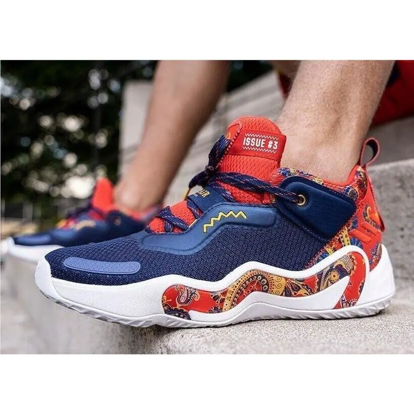 Adidas shoes - adidas D.O.N. Issue #3 - Issue - H68047 - Dark Blue/Red/College Gold