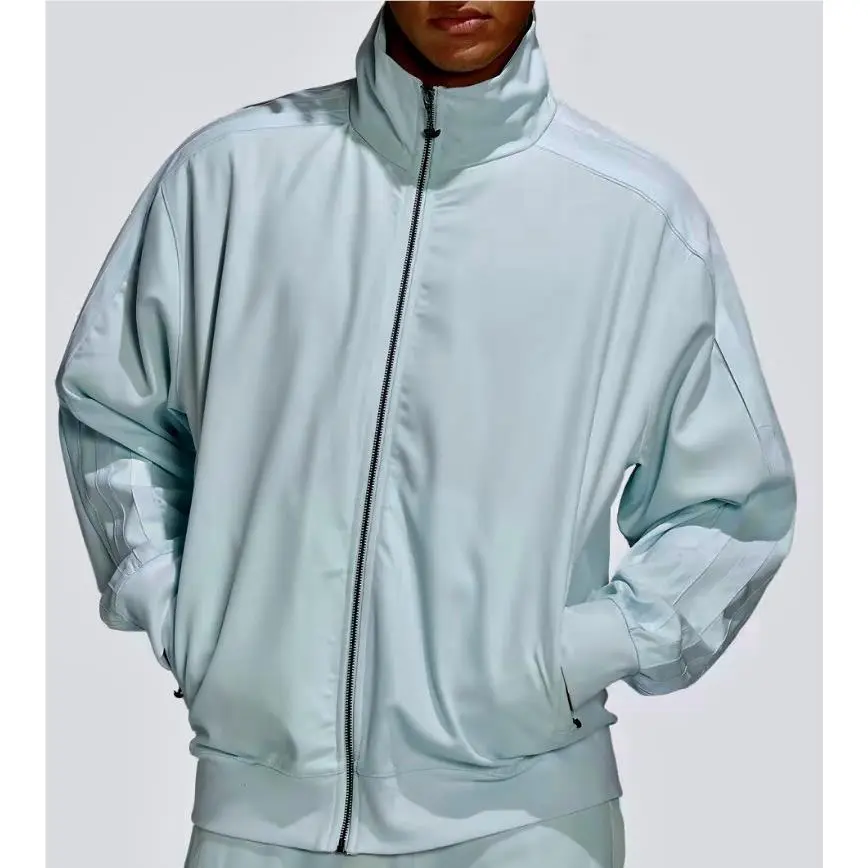 Adidas clothing - Adidas C Q3 TT Adicolor Contempo Track Jacket - HK2916 - Blue 7