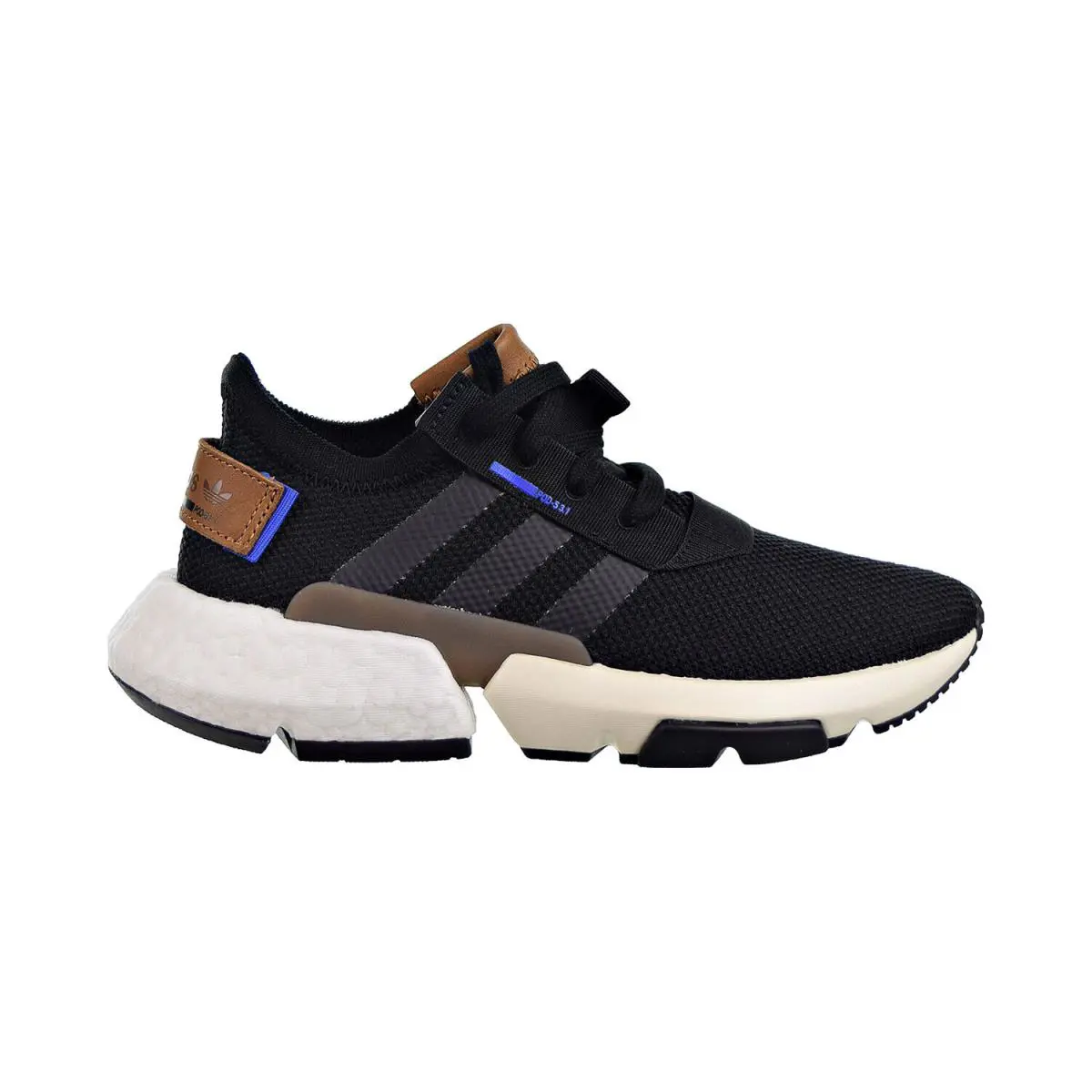 POD-S3.1 J Big Kids` Shoes Core Black-night Grey-timber g54743 by Adidas