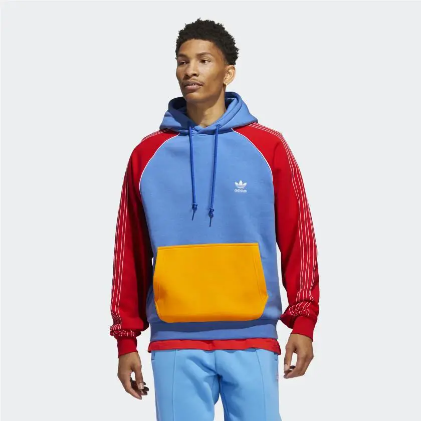 Adidas clothing - HY8694 - HY8694 - Collegiate Gold / Pulse Blue / Vivid Red 0