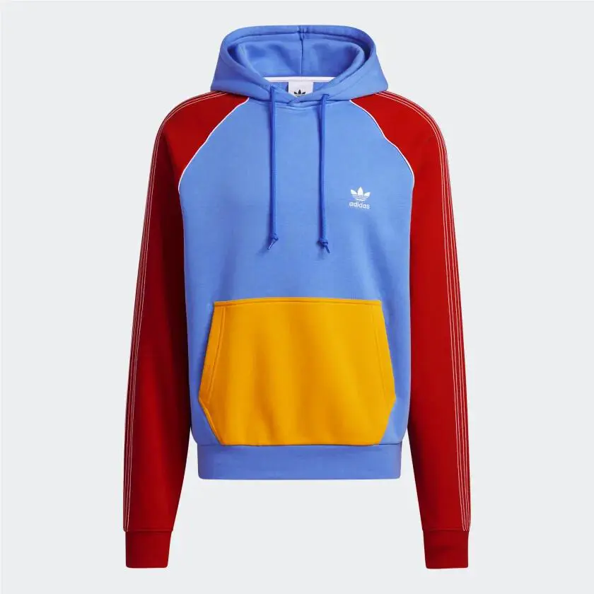 Adidas clothing - HY8694 - HY8694 - Collegiate Gold / Pulse Blue / Vivid Red 5