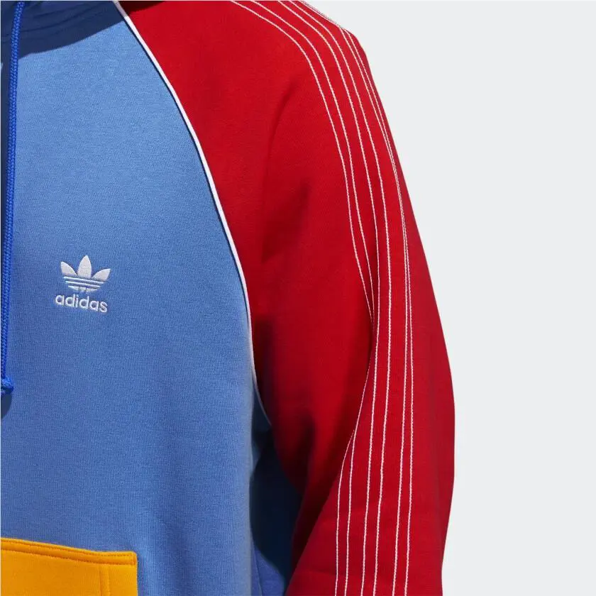 Adidas clothing - HY8694 - HY8694 - Collegiate Gold / Pulse Blue / Vivid Red 3
