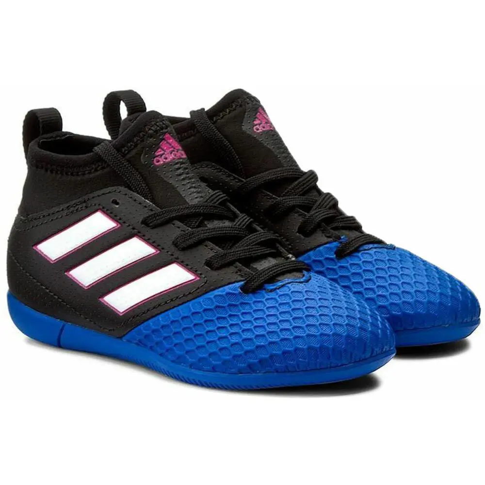 Adidas Boy`s Ace 17.3 In J Shoes Core Black/footwear White/blue US 5