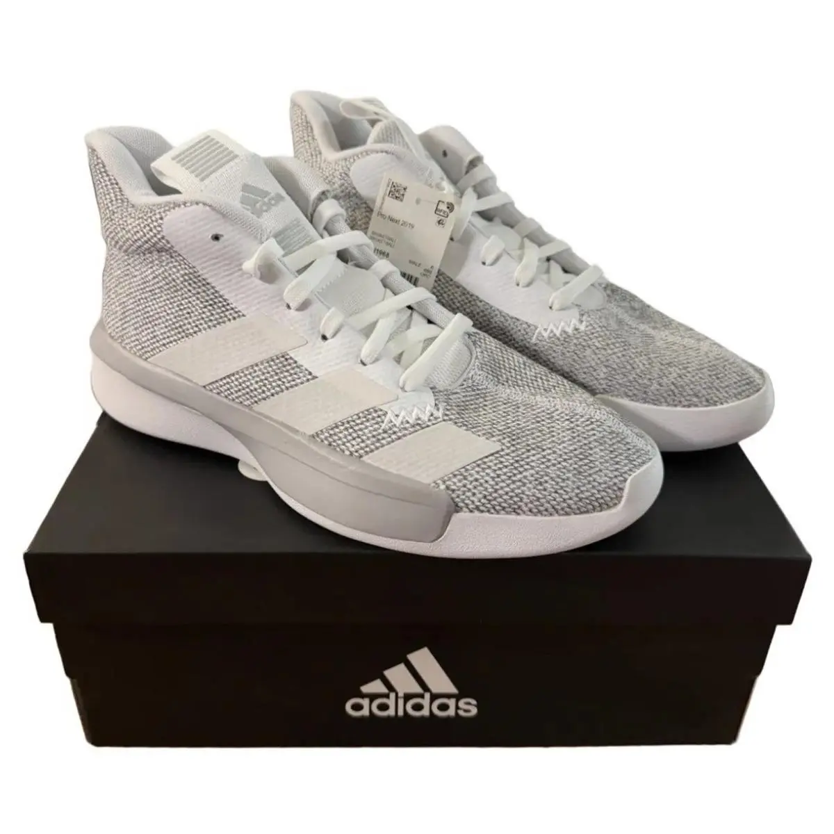 Adidas shoes - adidas Pro Next 2019 - Pro Next - EH1968 - FTWWHT/GRETWO/CBLACK 5