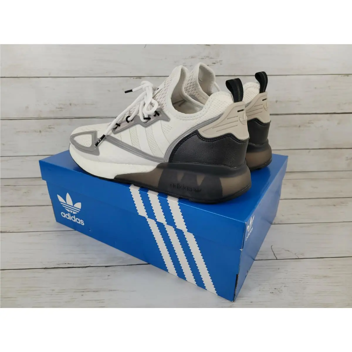Adidas shoes - ZX 2K Boost - Boost - FZ2945 - Multicolor, Manufacturer: Fulltime White Core Black 8