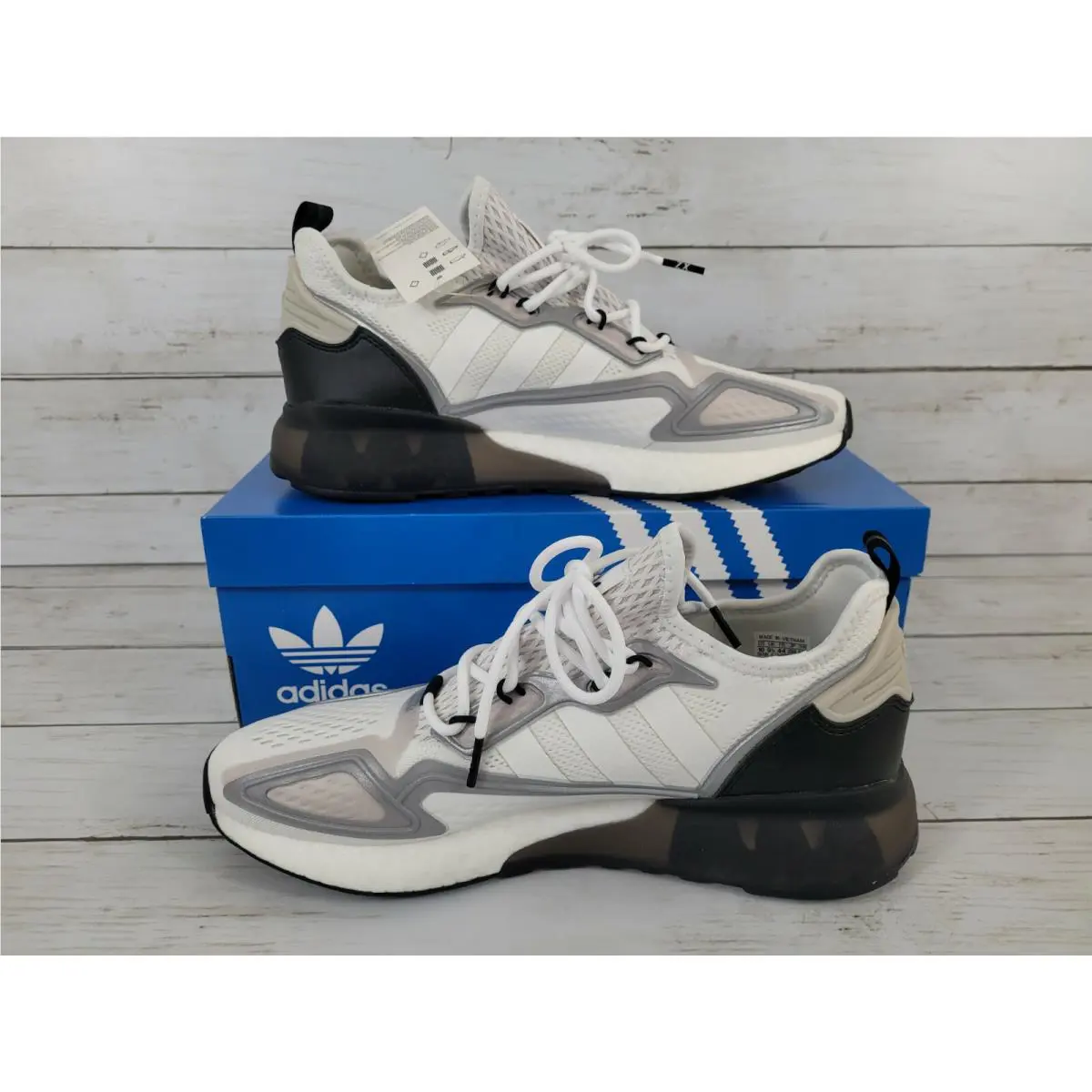 Adidas shoes - ZX 2K Boost - Boost - FZ2945 - Multicolor, Manufacturer: Fulltime White Core Black 0