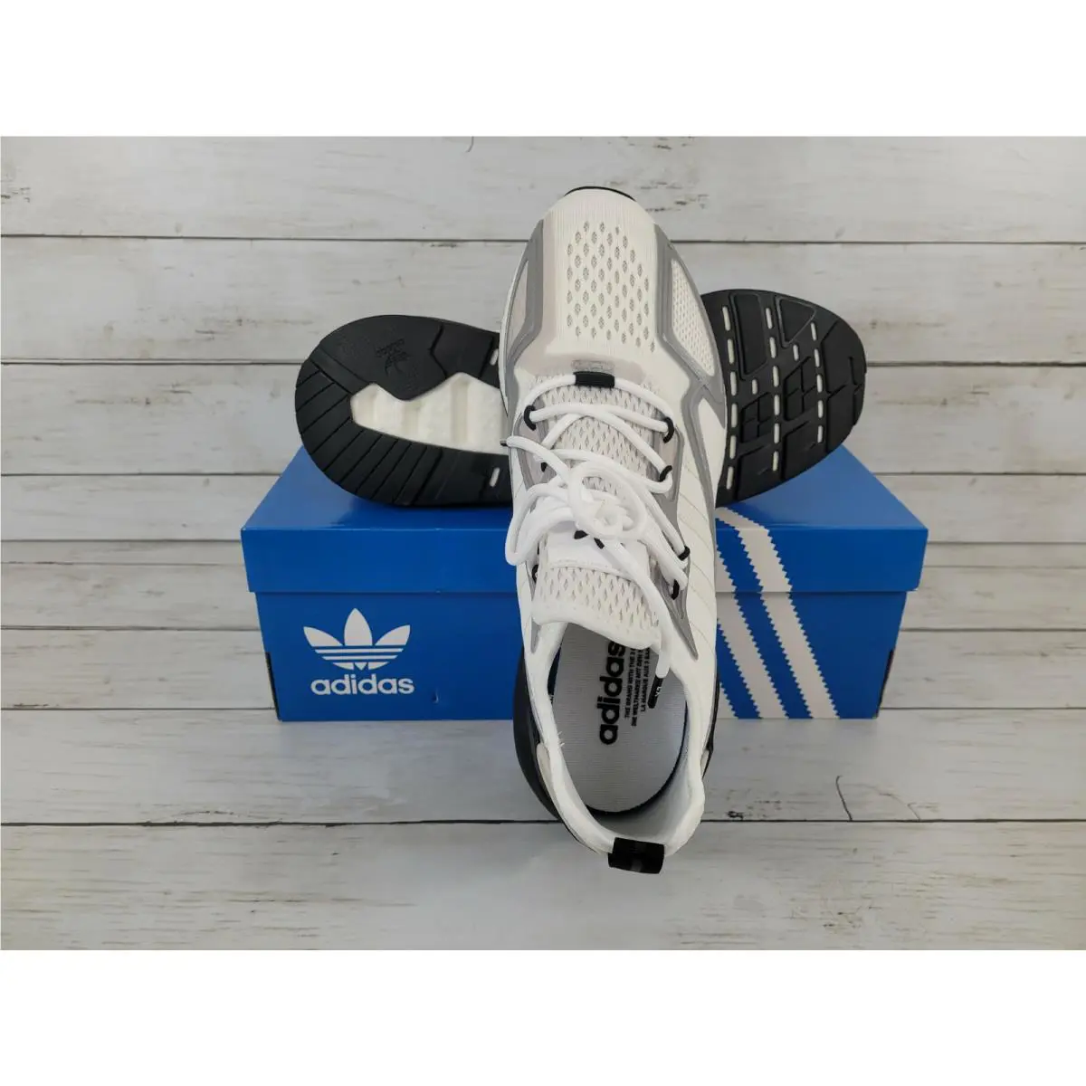 Adidas shoes - ZX 2K Boost - Boost - FZ2945 - Multicolor, Manufacturer: Fulltime White Core Black 2