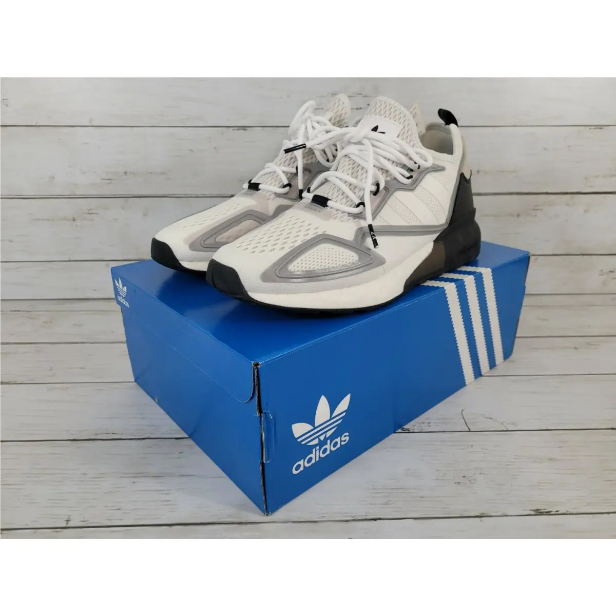 Adidas shoes - ZX 2K Boost - Boost - FZ2945 - Multicolor, Manufacturer: Fulltime White Core Black 3