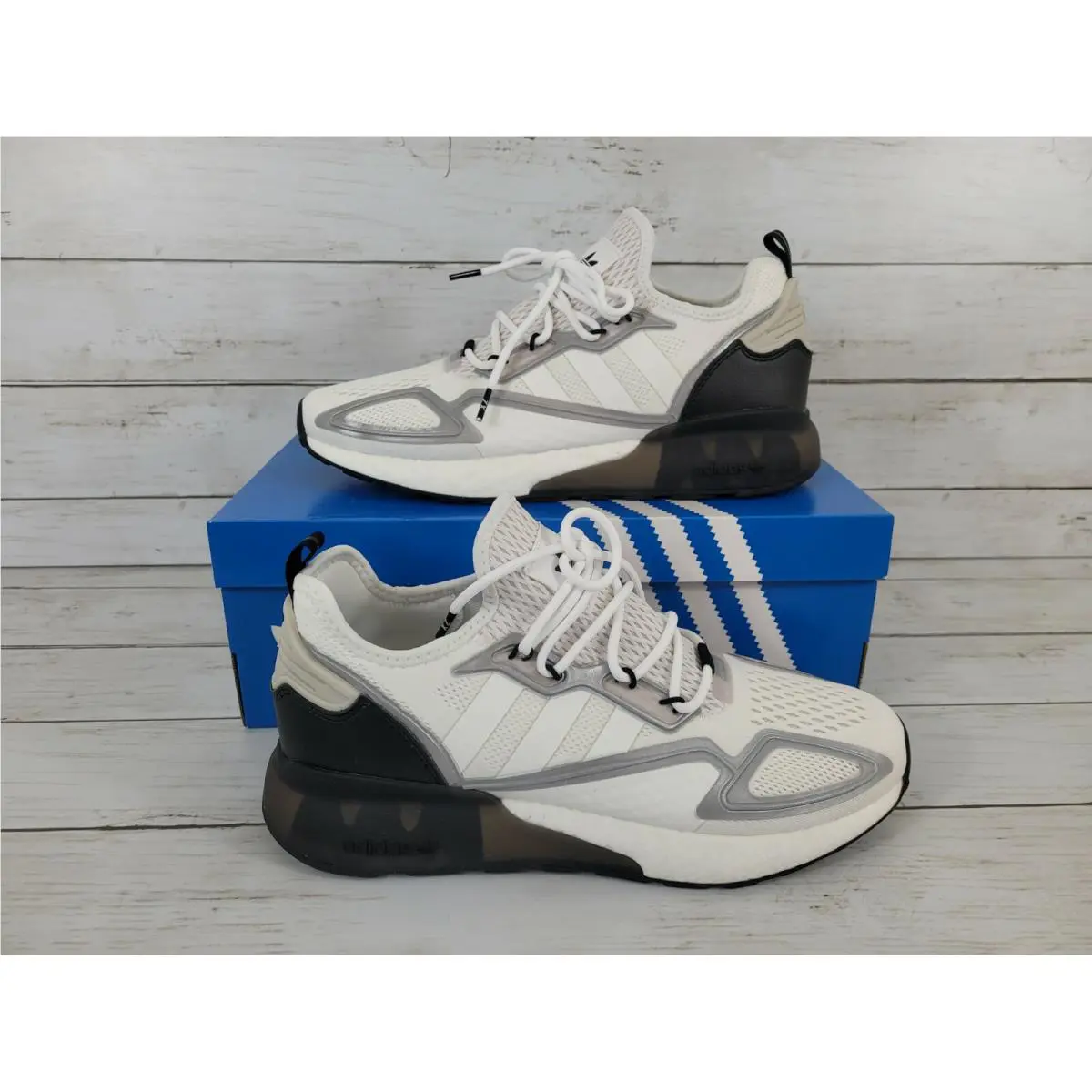 Adidas shoes - ZX 2K Boost - Boost - FZ2945 - Multicolor, Manufacturer: Fulltime White Core Black 9