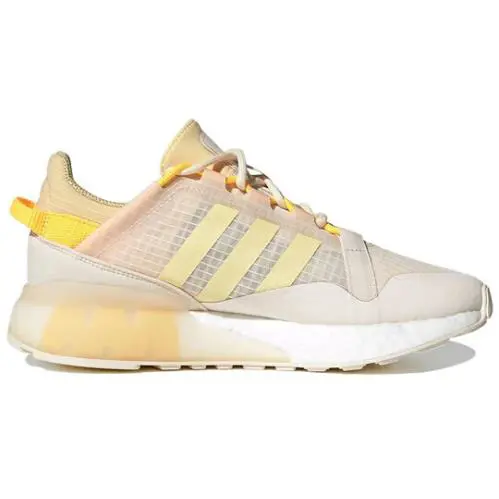 Women`s Adidas ZX 2K Boost Pure `wonder White Orange Tint` GZ7875 - White