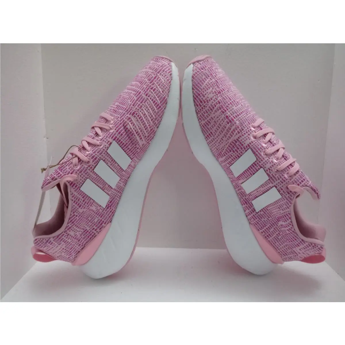 Adidas shoes - ADIDAS SWIFT RUN 22 J - GW8177 - PINK/WHITE 3