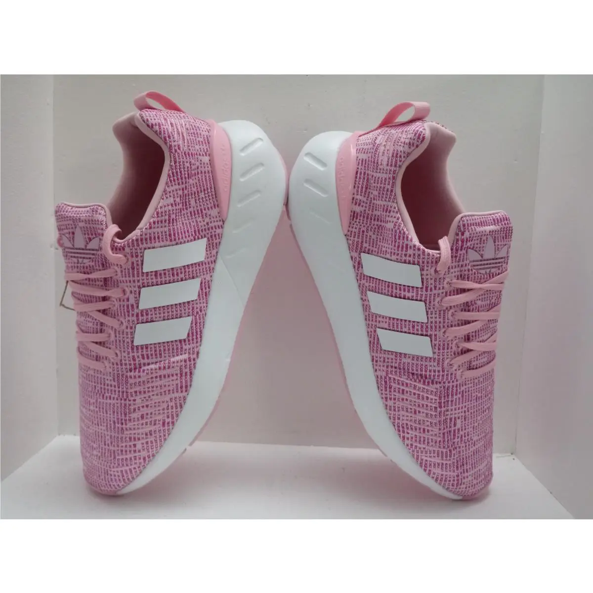 Adidas shoes - ADIDAS SWIFT RUN 22 J - GW8177 - PINK/WHITE 4