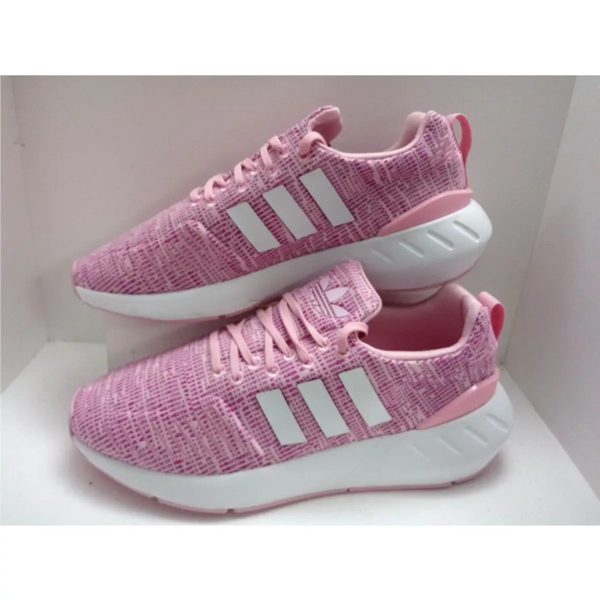 Adidas shoes - ADIDAS SWIFT RUN 22 J - GW8177 - PINK/WHITE 11
