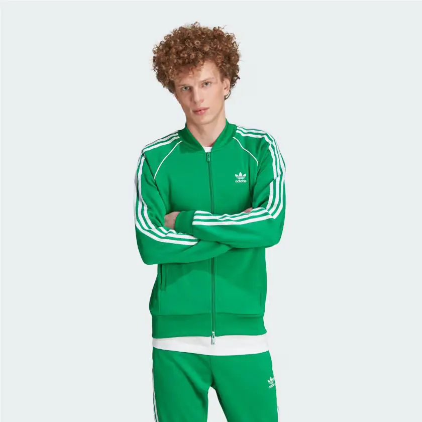 Adidas clothing - Adicolor Classics SST - Adicolor Classics SST - IK3514 - Green / White 0