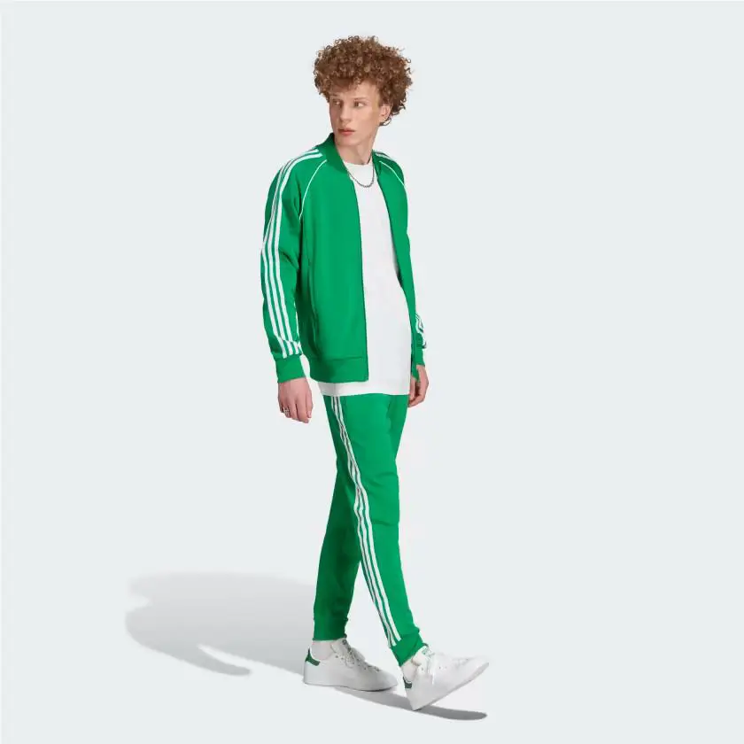 Adidas clothing - Adicolor Classics SST - Adicolor Classics SST - IK3514 - Green / White 9
