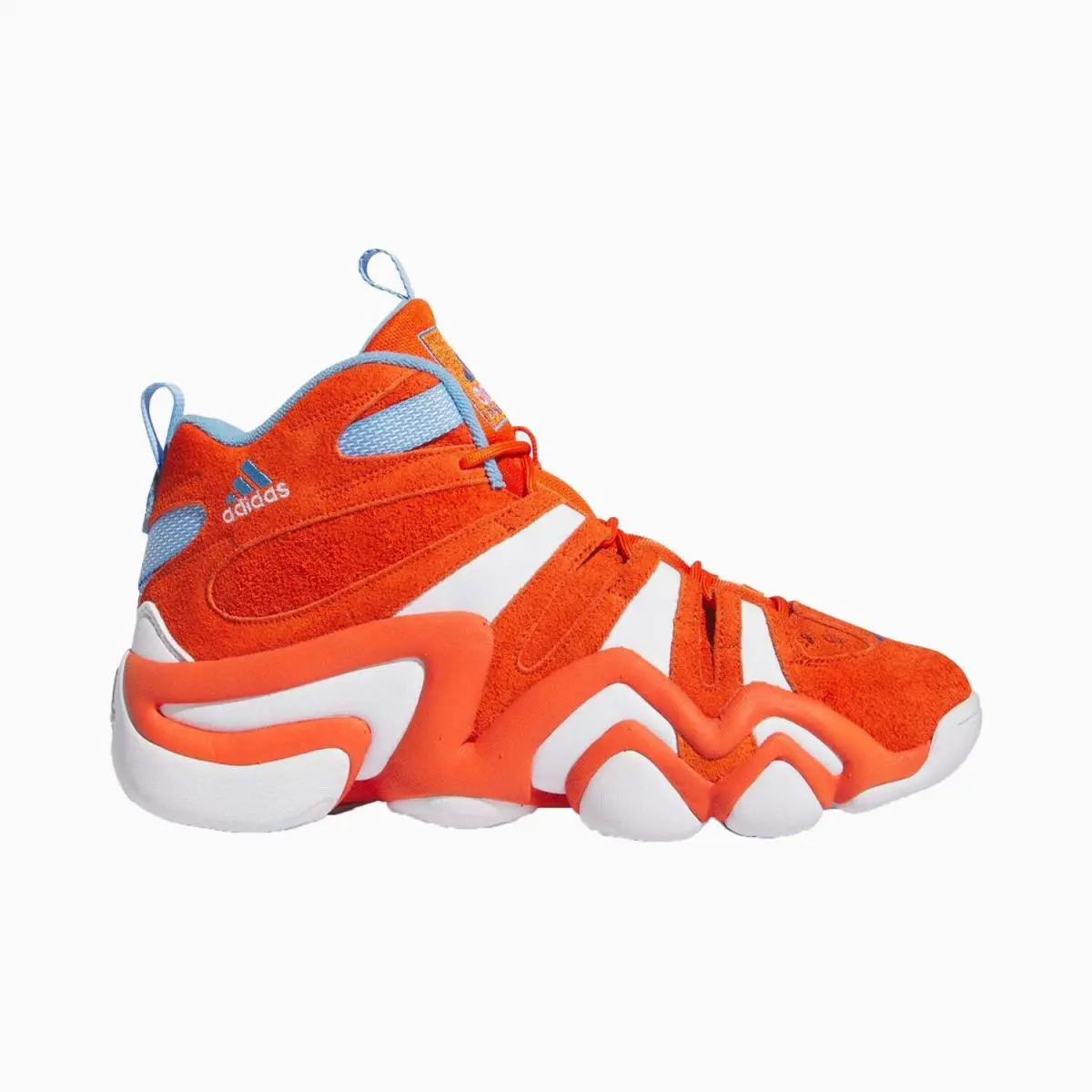 Adidas shoes - adidas Crazy 8 - Crazy - Team Orange/Cloud White/Team Light Blue 3