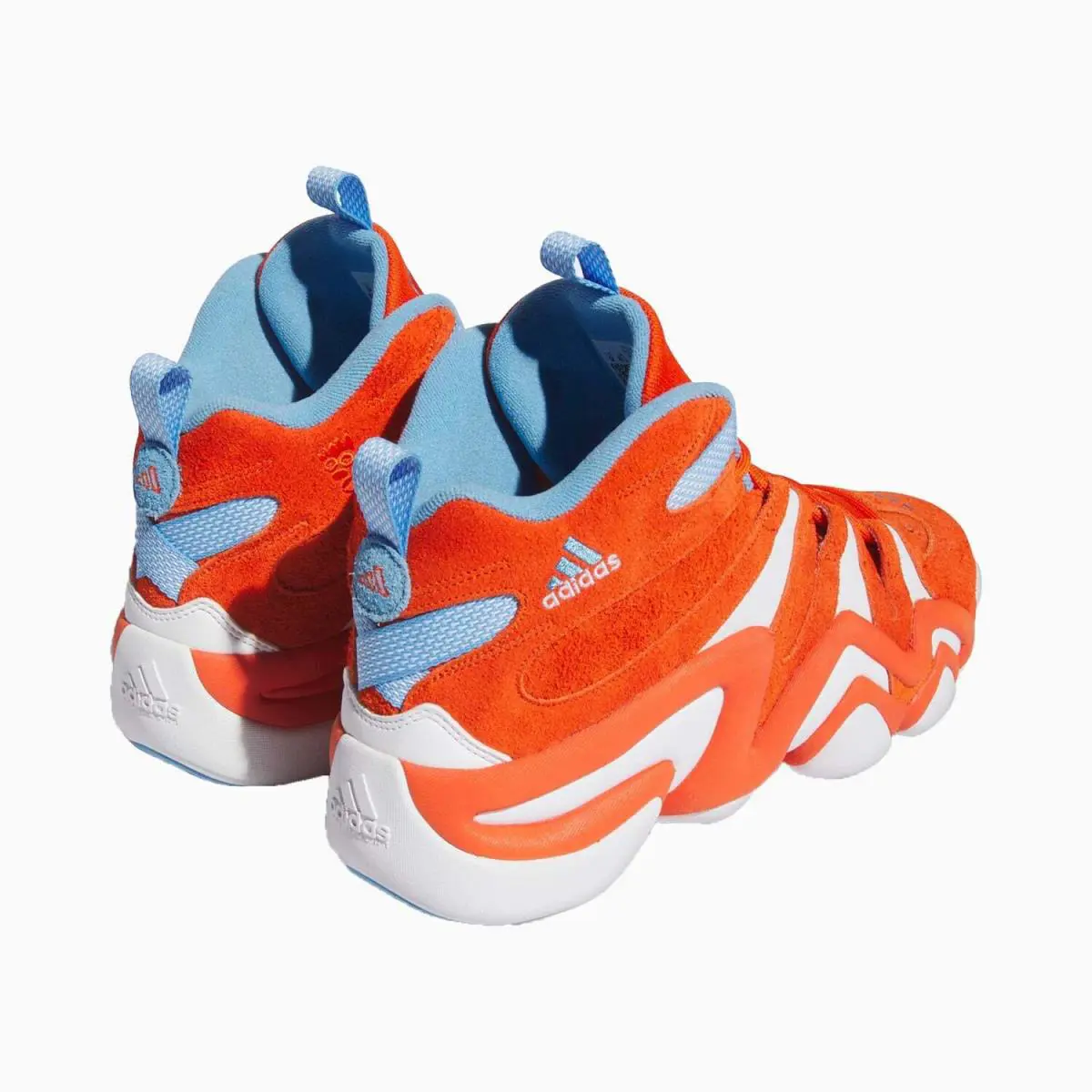 Adidas shoes - adidas Crazy 8 - Crazy - Team Orange/Cloud White/Team Light Blue