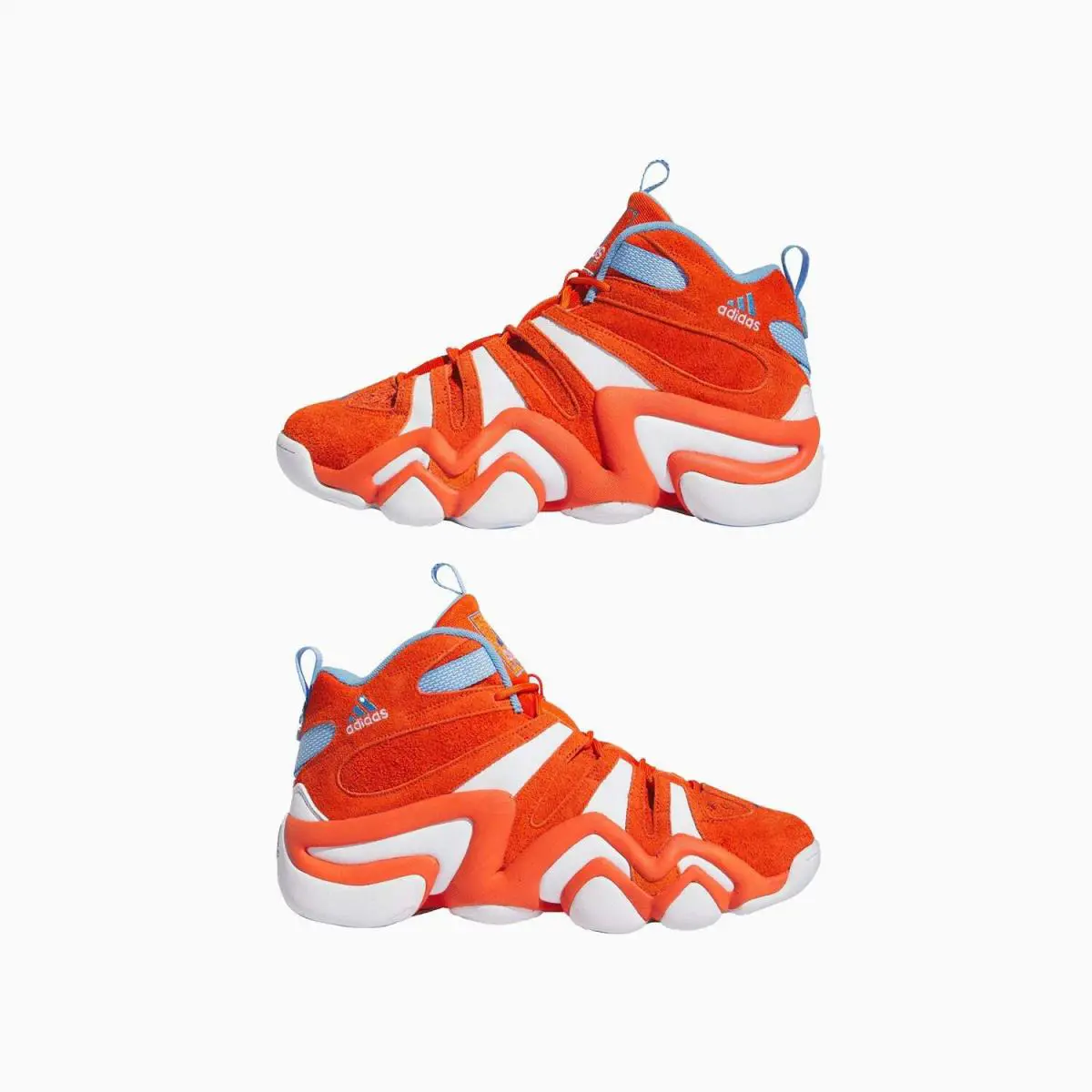 Adidas shoes - adidas Crazy 8 - Crazy - Team Orange/Cloud White/Team Light Blue