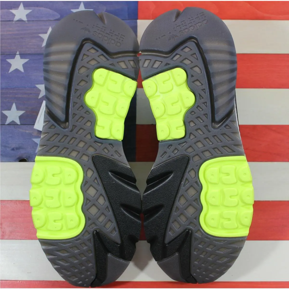 Adidas shoes - adidas Nite Jogger - Nite Jogger - EG7191 - Black, Manufacturer: Black/Grey-Fourt/Semi-Solar-Yellow 22