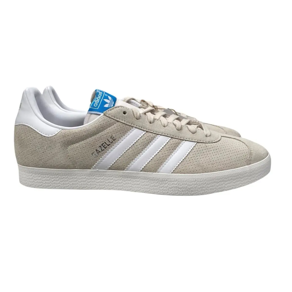 Adidas Originals Gazelle Wonder White Cloud White Shoes IF3817 Men`s Sz 9 - 14 - Beige