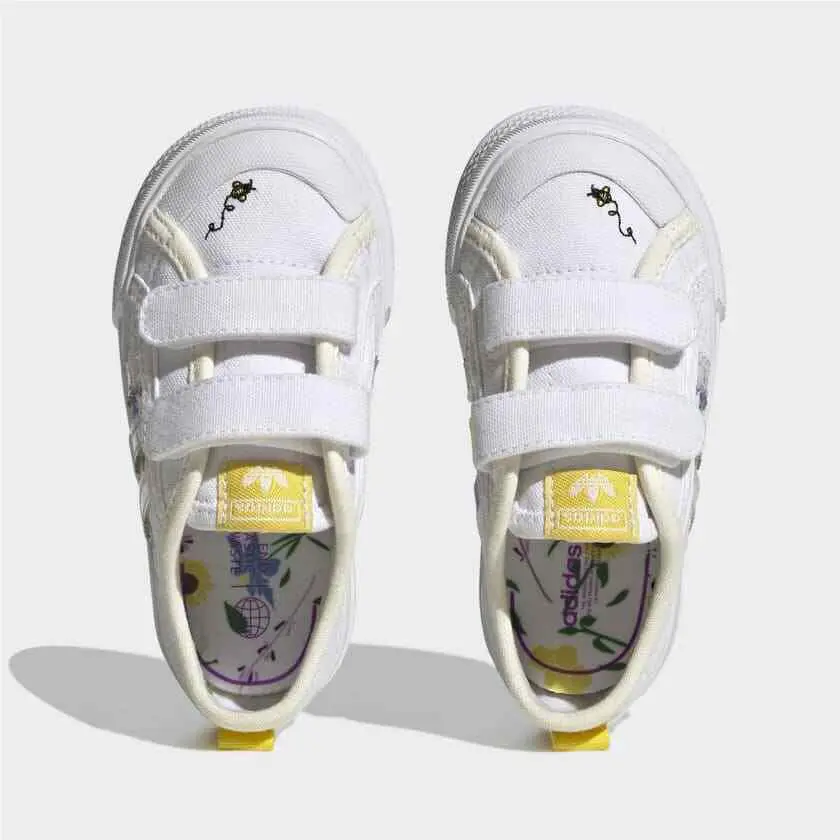 Adidas shoes - Cloud White, Yellow, Off White 5