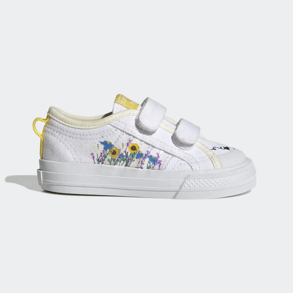 Adidas shoes - Cloud White, Yellow, Off White 7