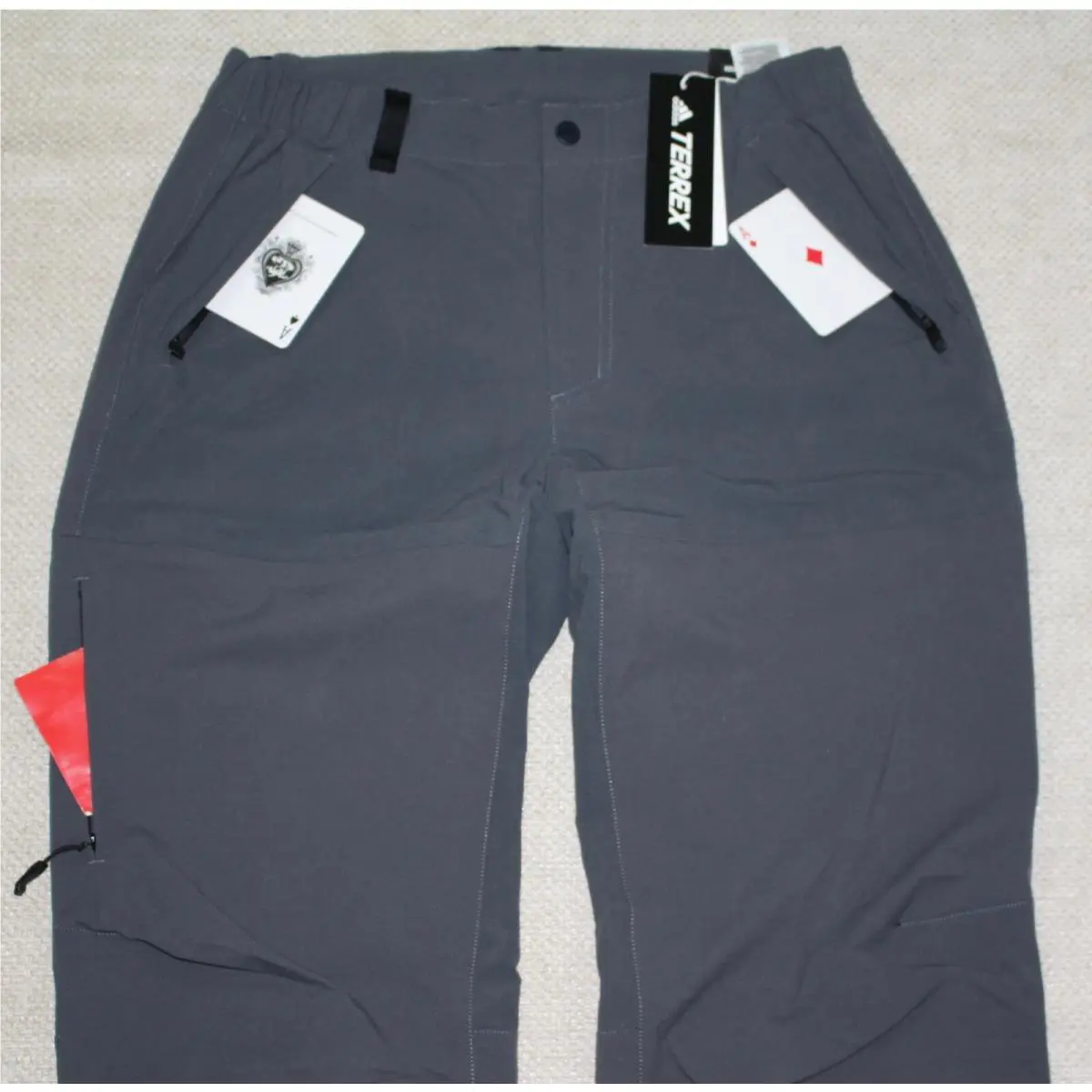 Adidas clothing - Grey Six 12