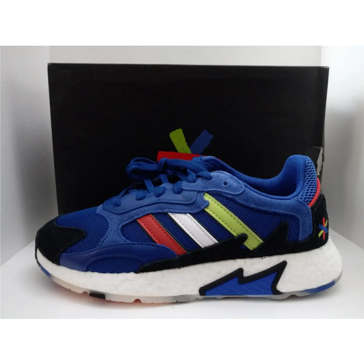 Adidas shoes - ADIDAS ORIGINALS TRESC RUN - ORIGINALS TRESC RUN - EE5685 - BLUE/BLACK-WHITE 5