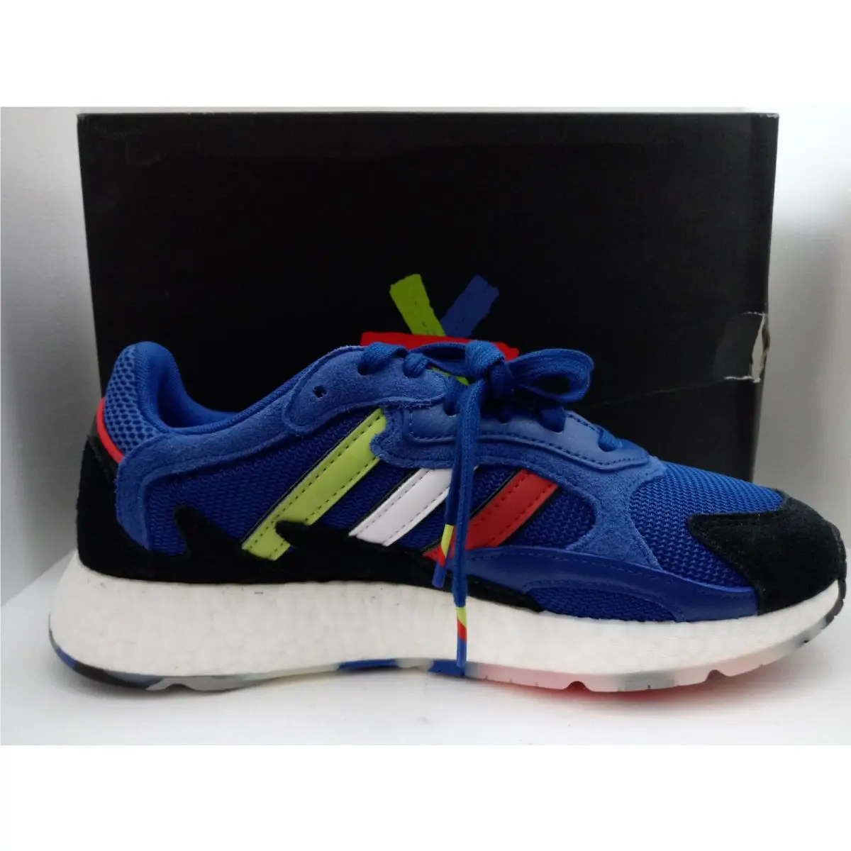 Adidas shoes - ADIDAS ORIGINALS TRESC RUN - ORIGINALS TRESC RUN - EE5685 - BLUE/BLACK-WHITE 6