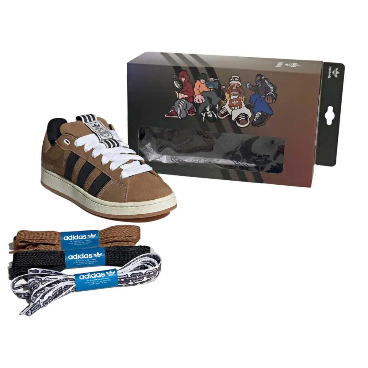 Adidas shoes - adidas Originals Campus 00s YNUK - IE2175 - Brown 3