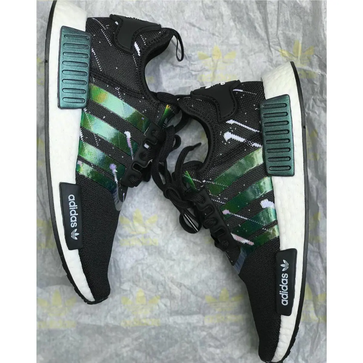 Adidas shoes - adidas NMD R1 - NMD - FW3331 - CORE BLACK / CORE BLACK / CLOUD WHITE 3