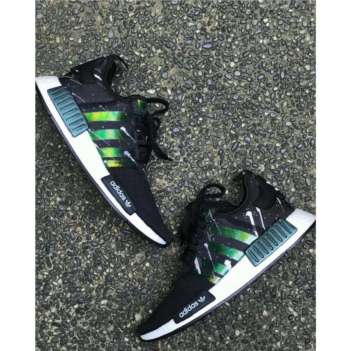 Adidas shoes - adidas NMD R1 - NMD - FW3331 - CORE BLACK / CORE BLACK / CLOUD WHITE 4