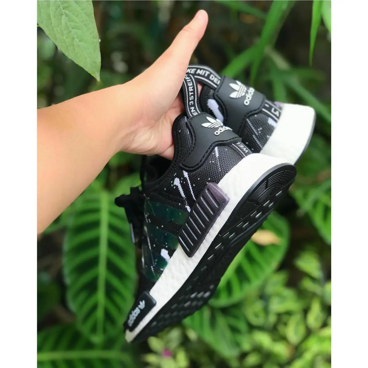 Adidas shoes - adidas NMD R1 - NMD - FW3331 - CORE BLACK / CORE BLACK / CLOUD WHITE 7