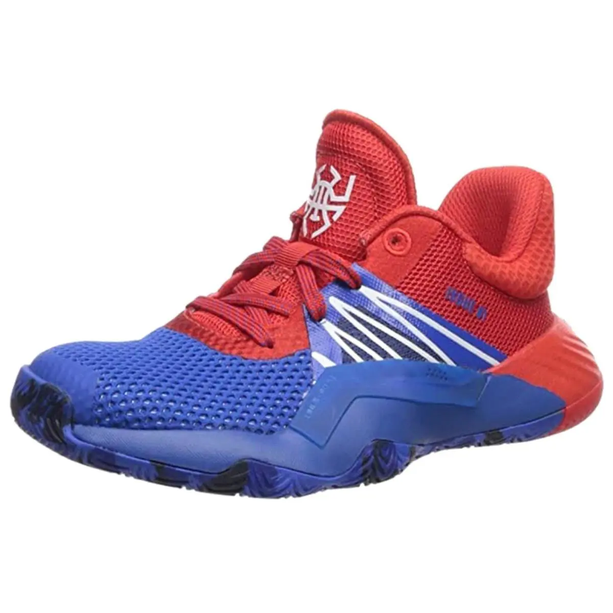 Adidas D.o.n. Issue #1 C Unisex Kid`s D.o.n. Issue 1 C Basketball Sneaker - Blue/Red/Cloud White