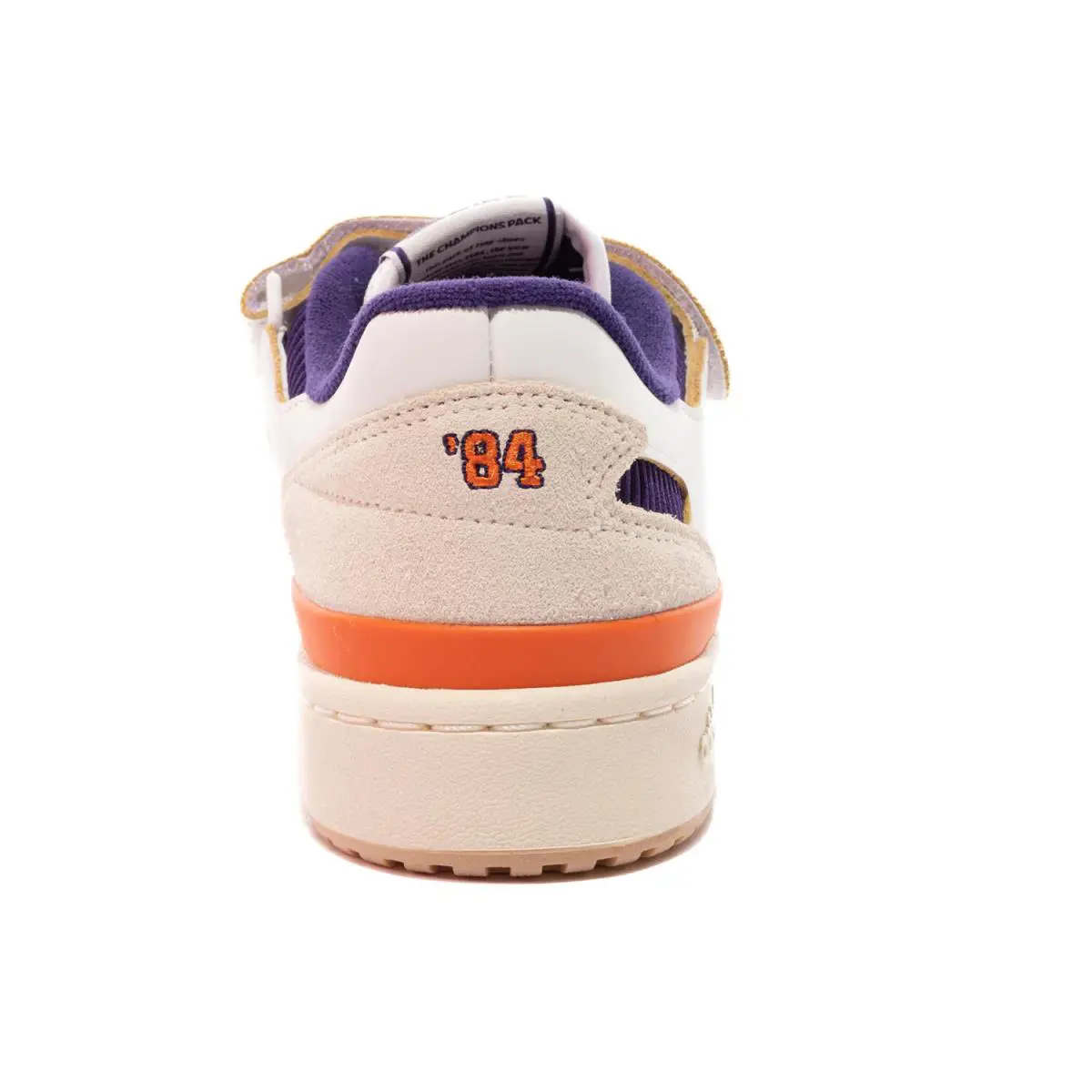 Adidas shoes - adidas Forum 84 - Forum - GX9049 - Cream White/Dark Purple/Orange, Manufacturer: Cream White/Dark Purple/Orange 8