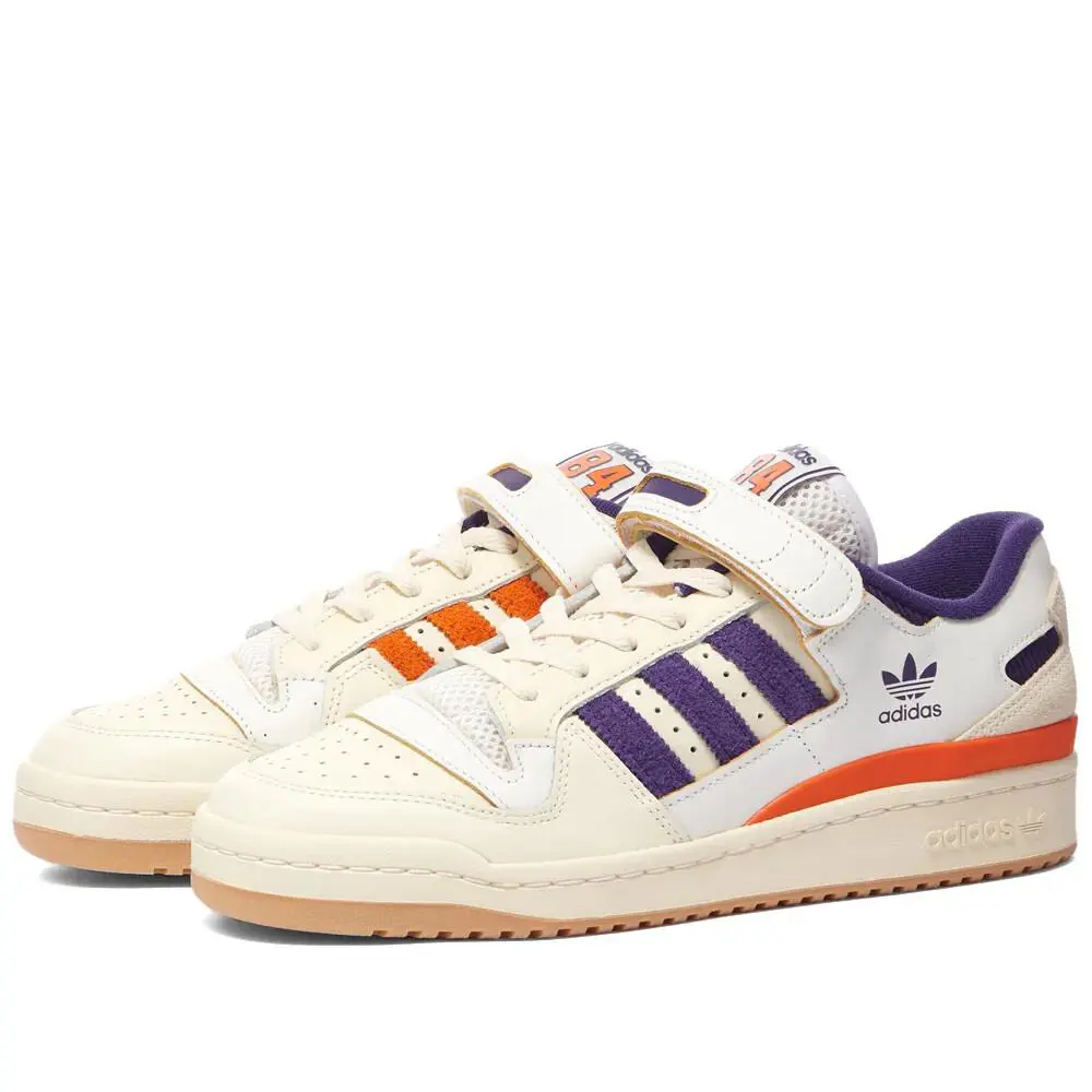 Adidas shoes - adidas Forum 84 - Forum - GX9049 - Cream White/Dark Purple/Orange, Manufacturer: Cream White/Dark Purple/Orange 1