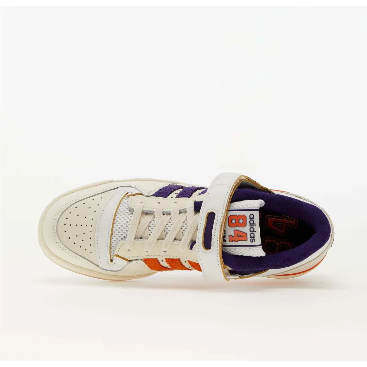 Adidas shoes - adidas Forum 84 - Forum - GX9049 - Cream White/Dark Purple/Orange, Manufacturer: Cream White/Dark Purple/Orange 9